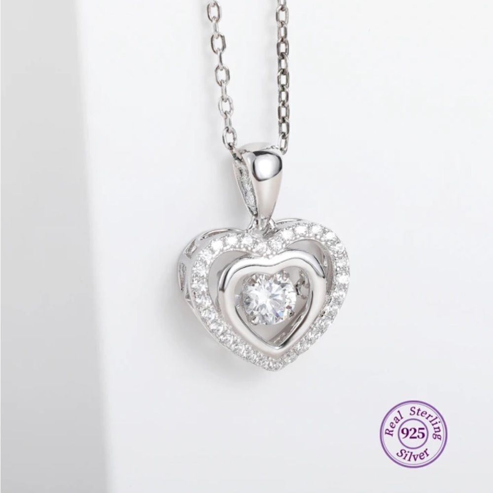 The Princess Darling Necklace in 925 silver and cubic zirconia